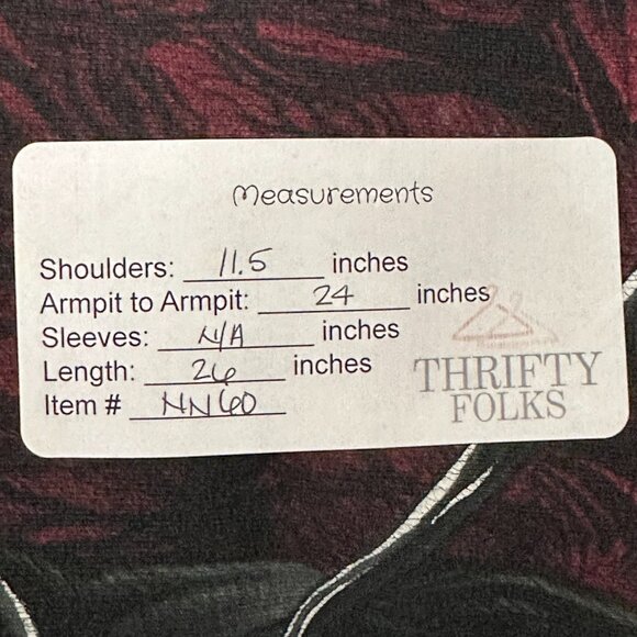 Barfly Men's Vintage Grim Reaper Scythe Graphic Tank Top - Picture 4 of 4